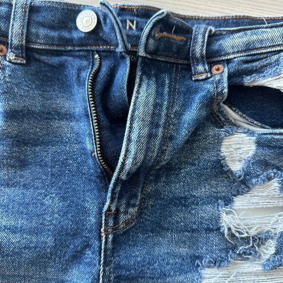 American Eagle High Rise Denim Shorts - Picture 3 of 9